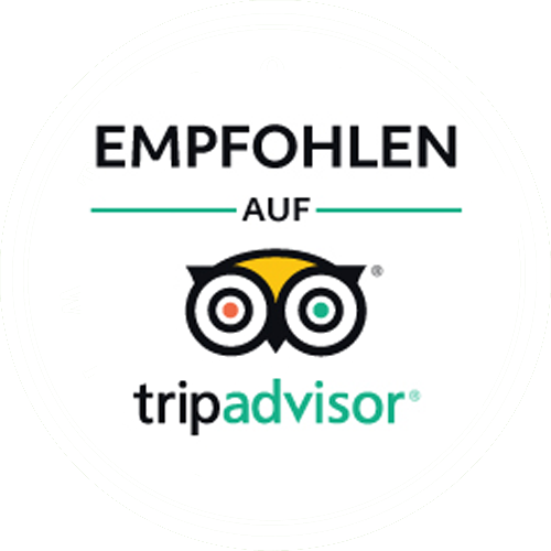 Empfohlen auf Tripadvisor